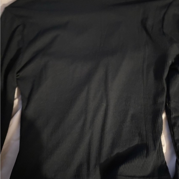 Ardene Black Ribbed Top - Picture 4 of 4